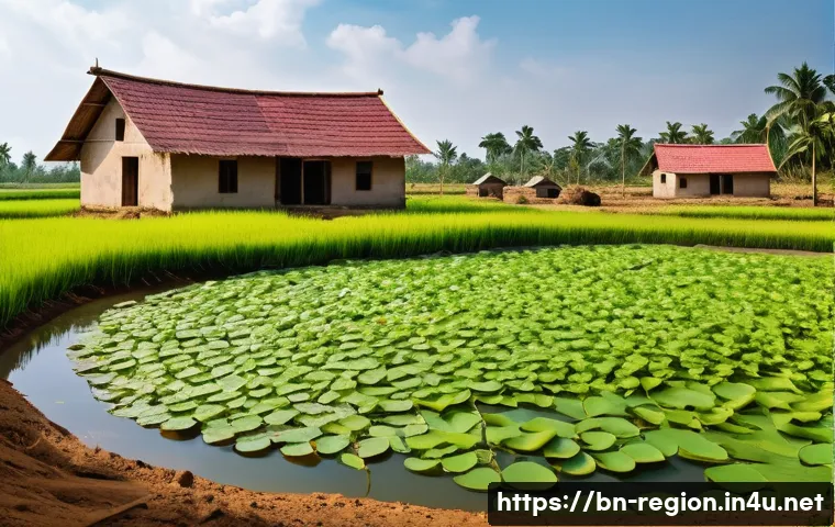 지역개발 전문가 인증 제도 - **Prompt:** "A bustling village scene transitioning into a smart village, under a bright, sunny sky....